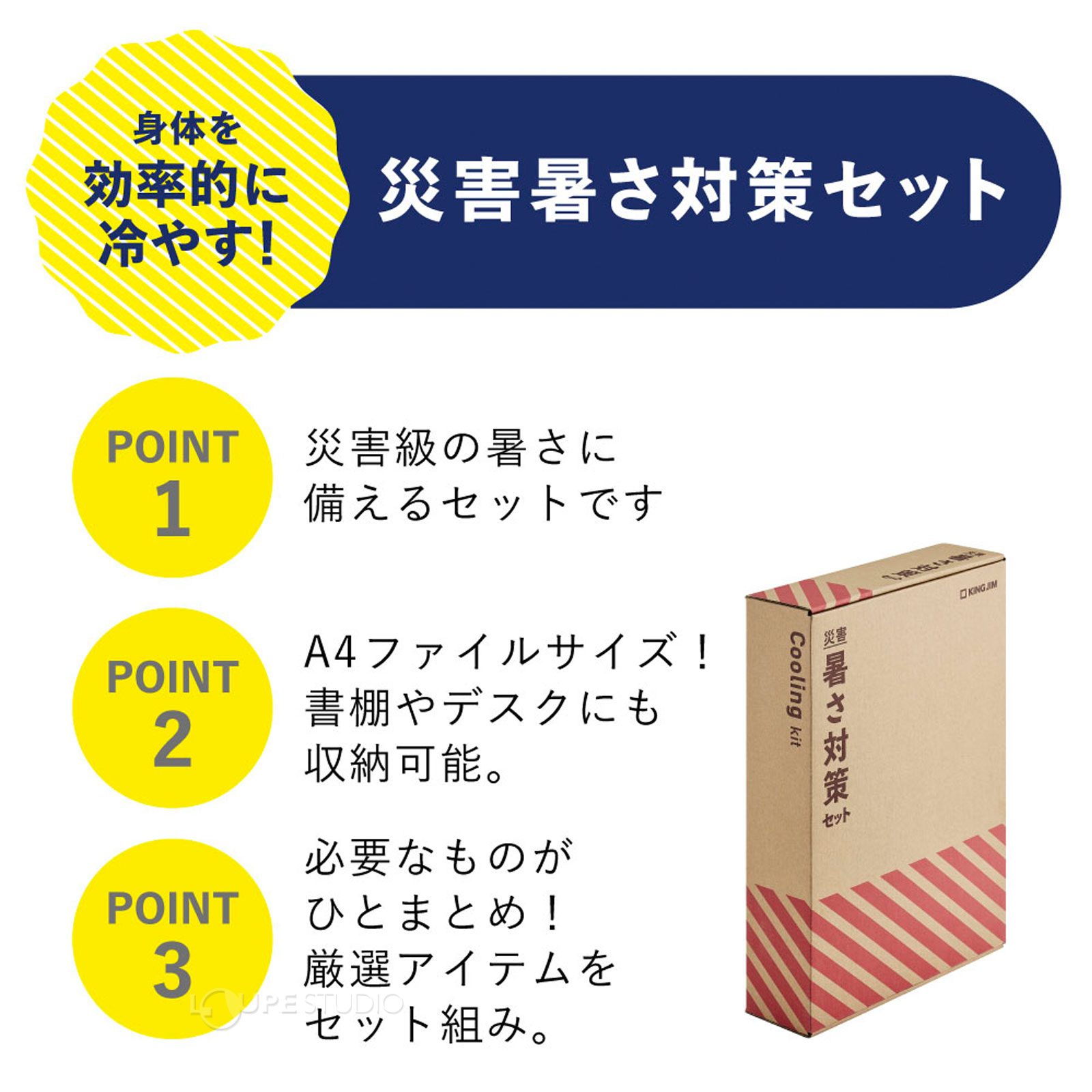 災害暑さ対策セット