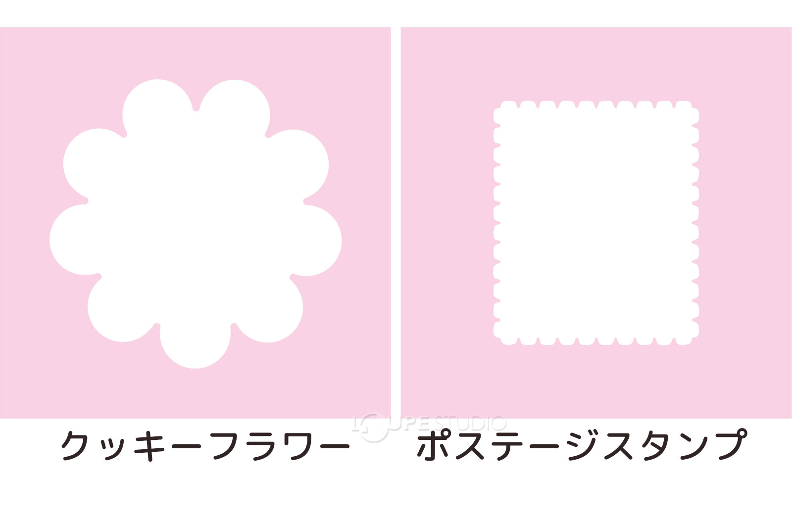 クッキーフラワー&ポステージスタンプ 
