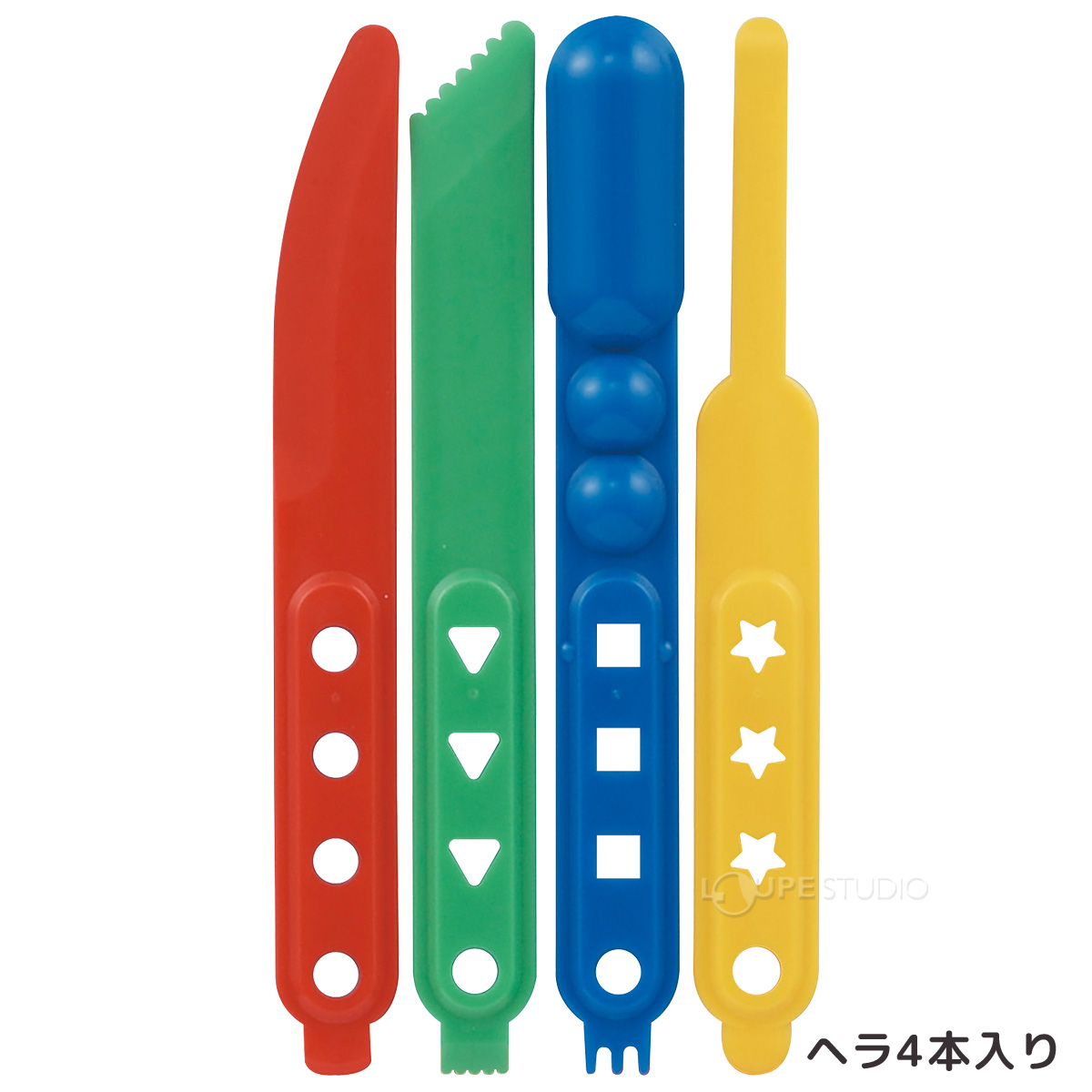 ヘラ4本入り 