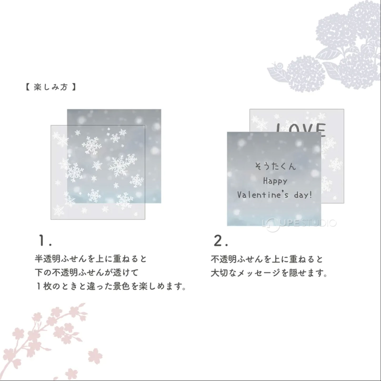 楽しみ方 