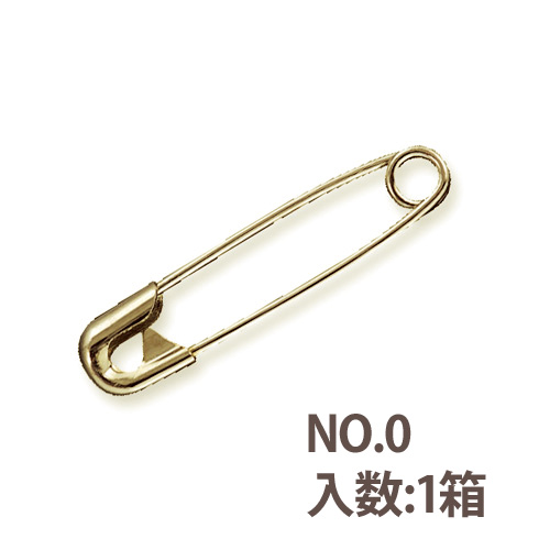 スナッピンキリンスバラNO.0受注取寄 金属製安全ピン Orions 共栄プラスチック