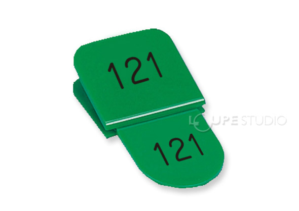 角型親子番号札 欠番 101~3桁