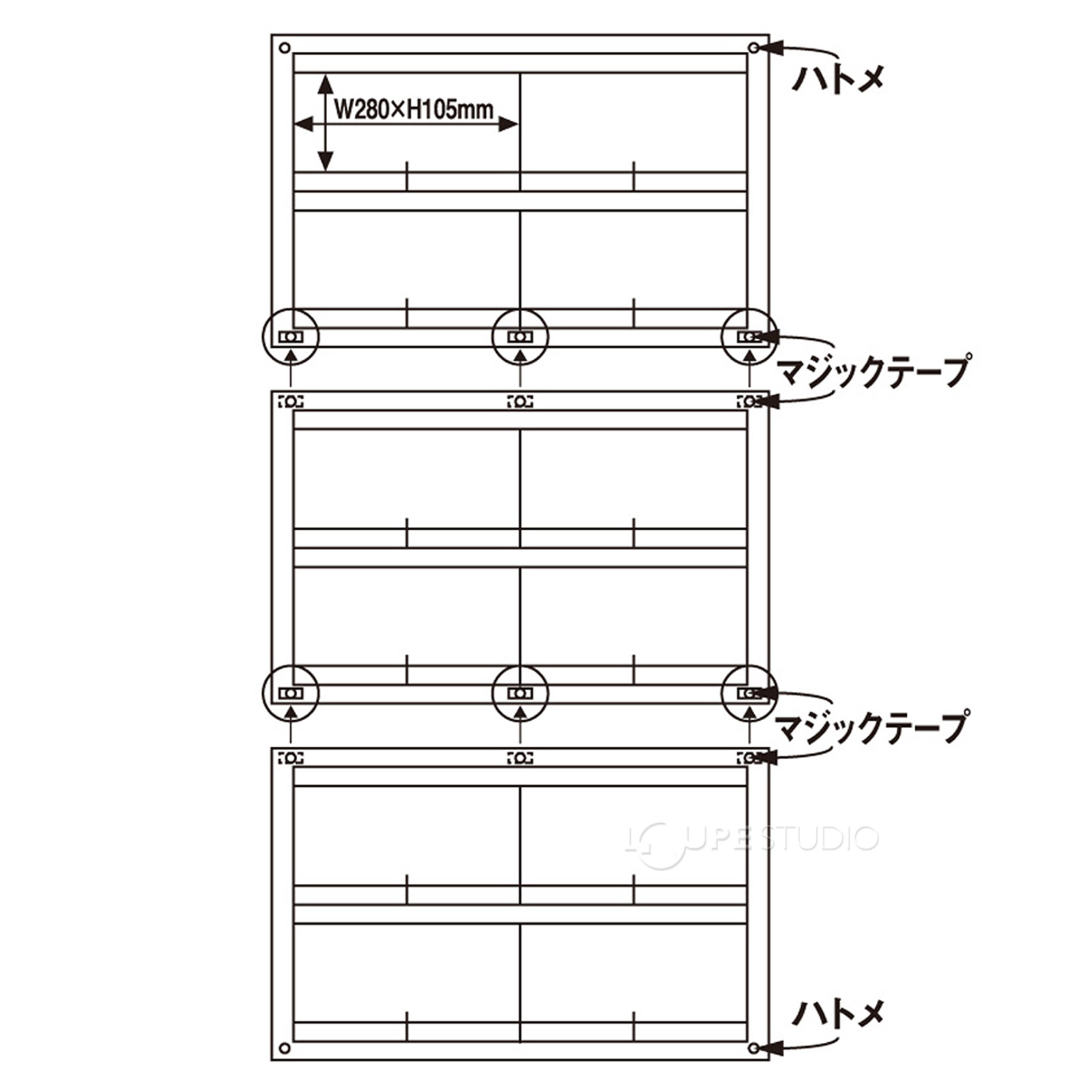 写真展示ホルダー 