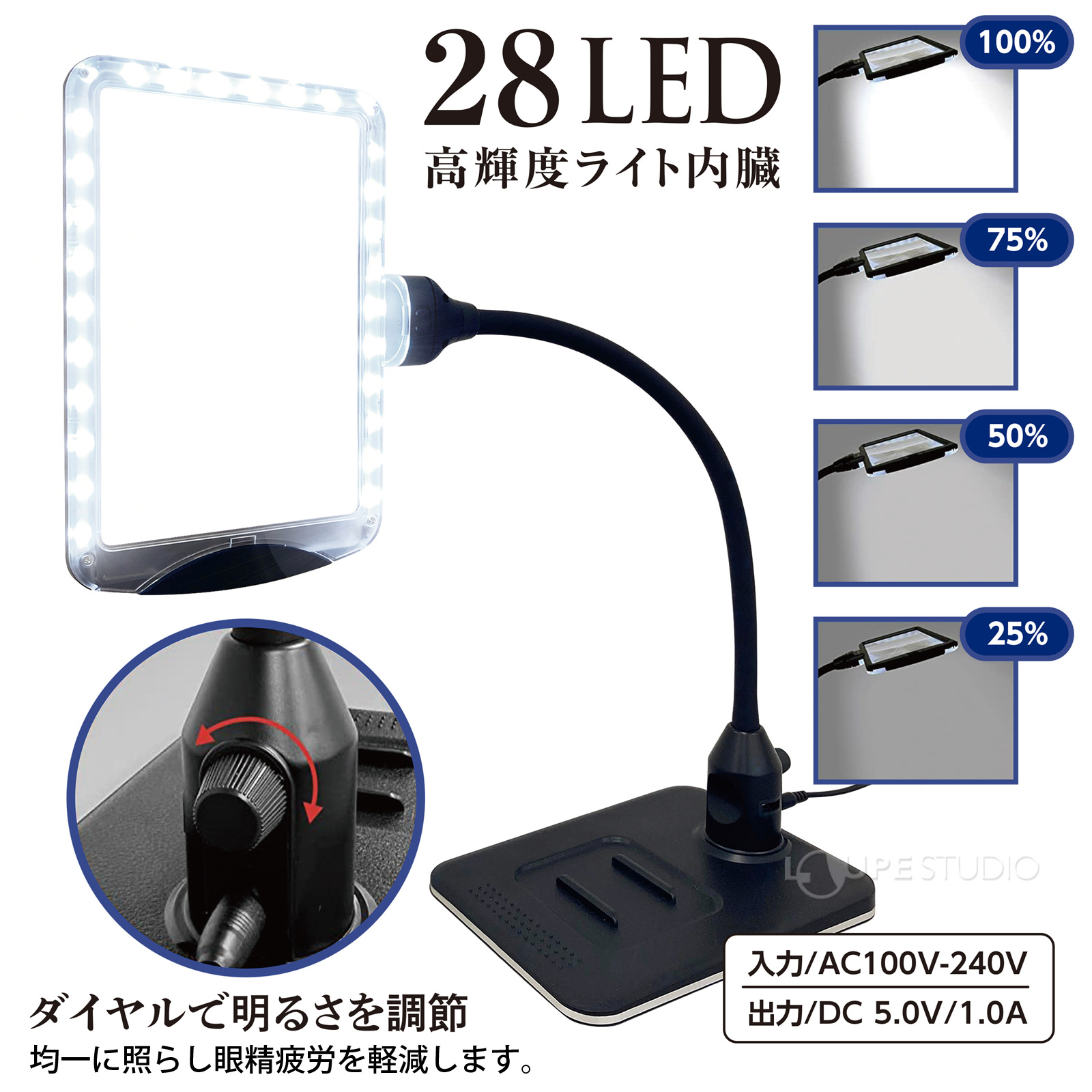 28LEDライト内蔵 
