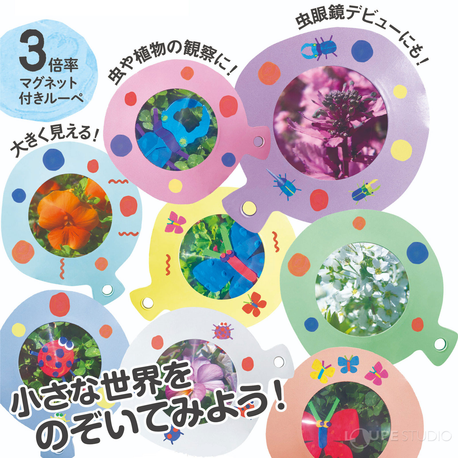 小さな世界をのぞいてみよう 