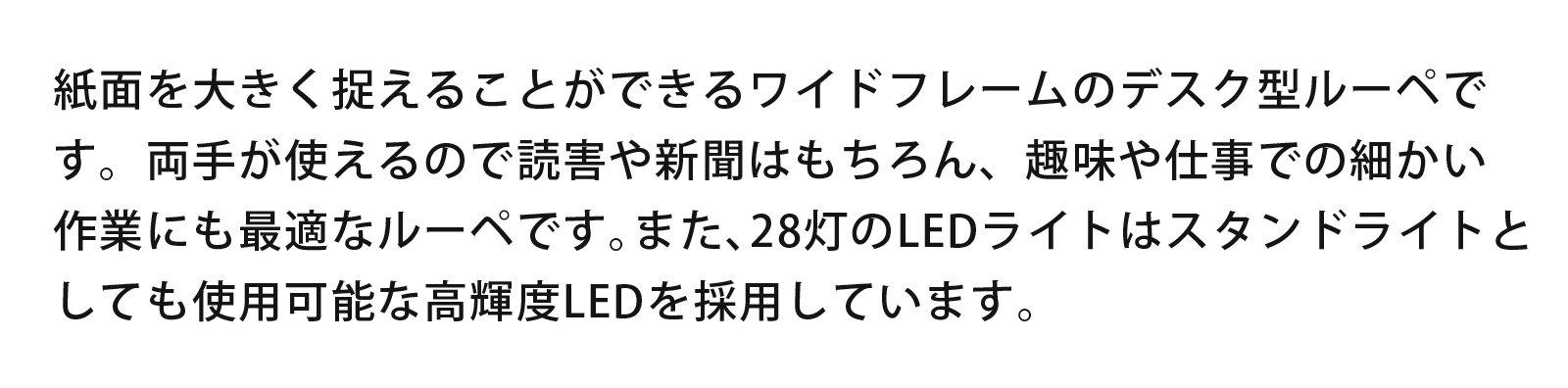 28灯のLEDライト