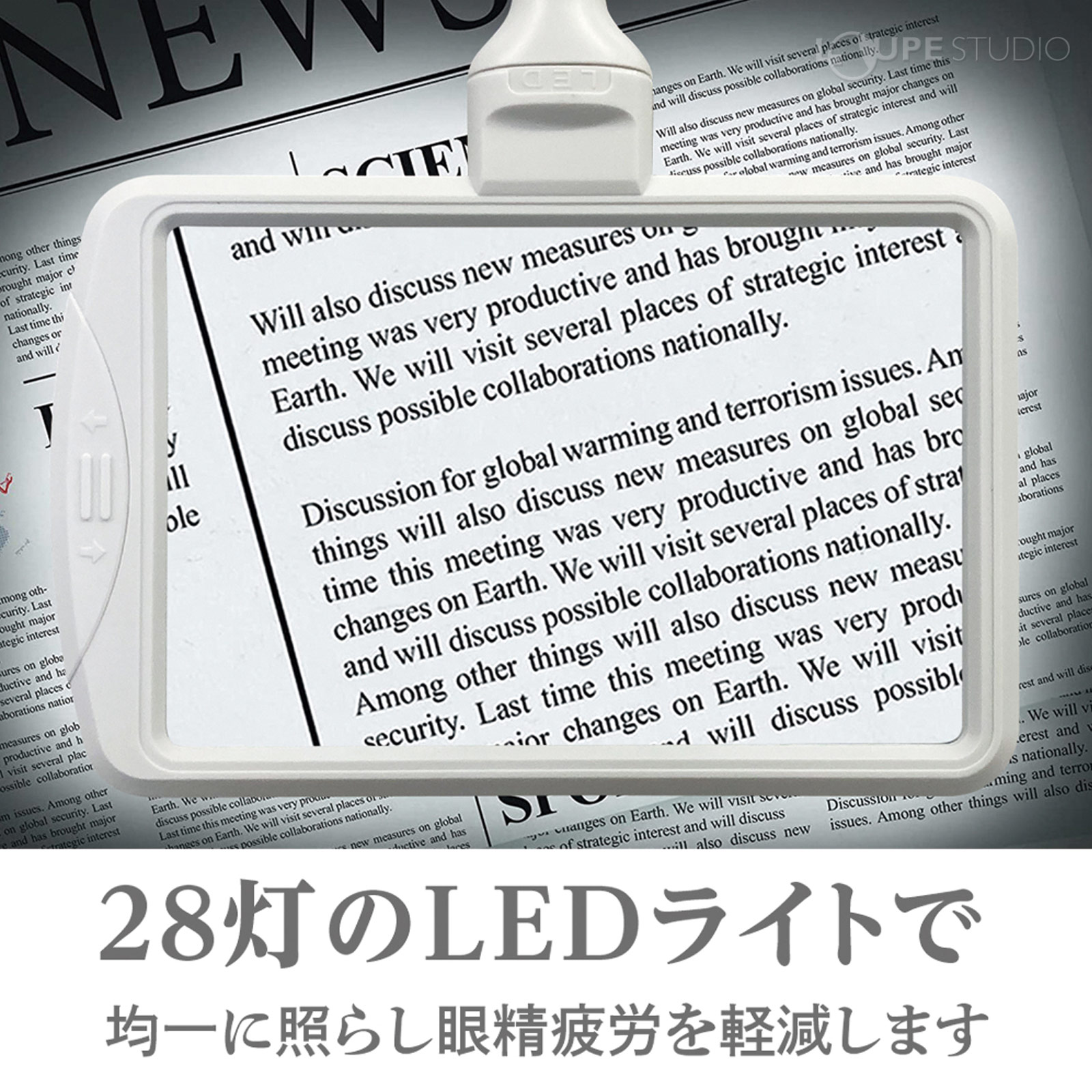 28LEDライト内蔵
