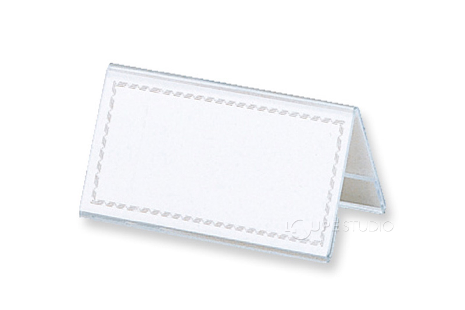 アクリル W型カード立 