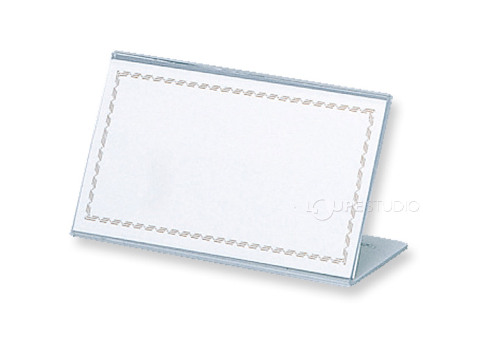 アクリル L型カード立 