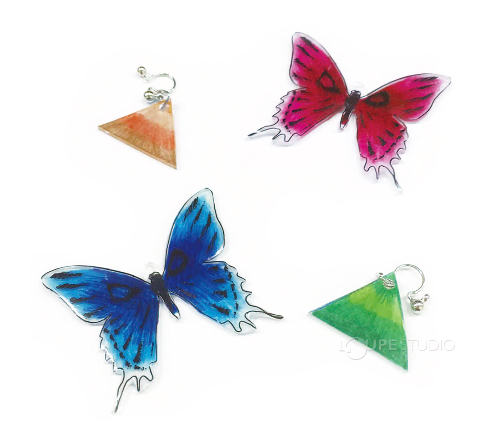 切ったり、曲げたり、楽しくプラバン工作!! 