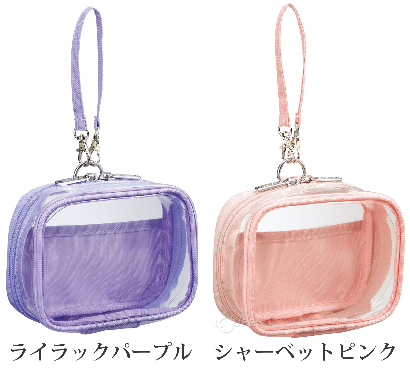 ライラックパープル&シャーベットピンク 