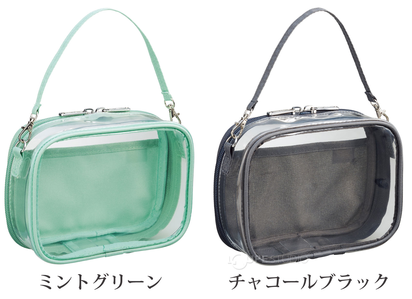 ミントグリーン&チャコールブラック 