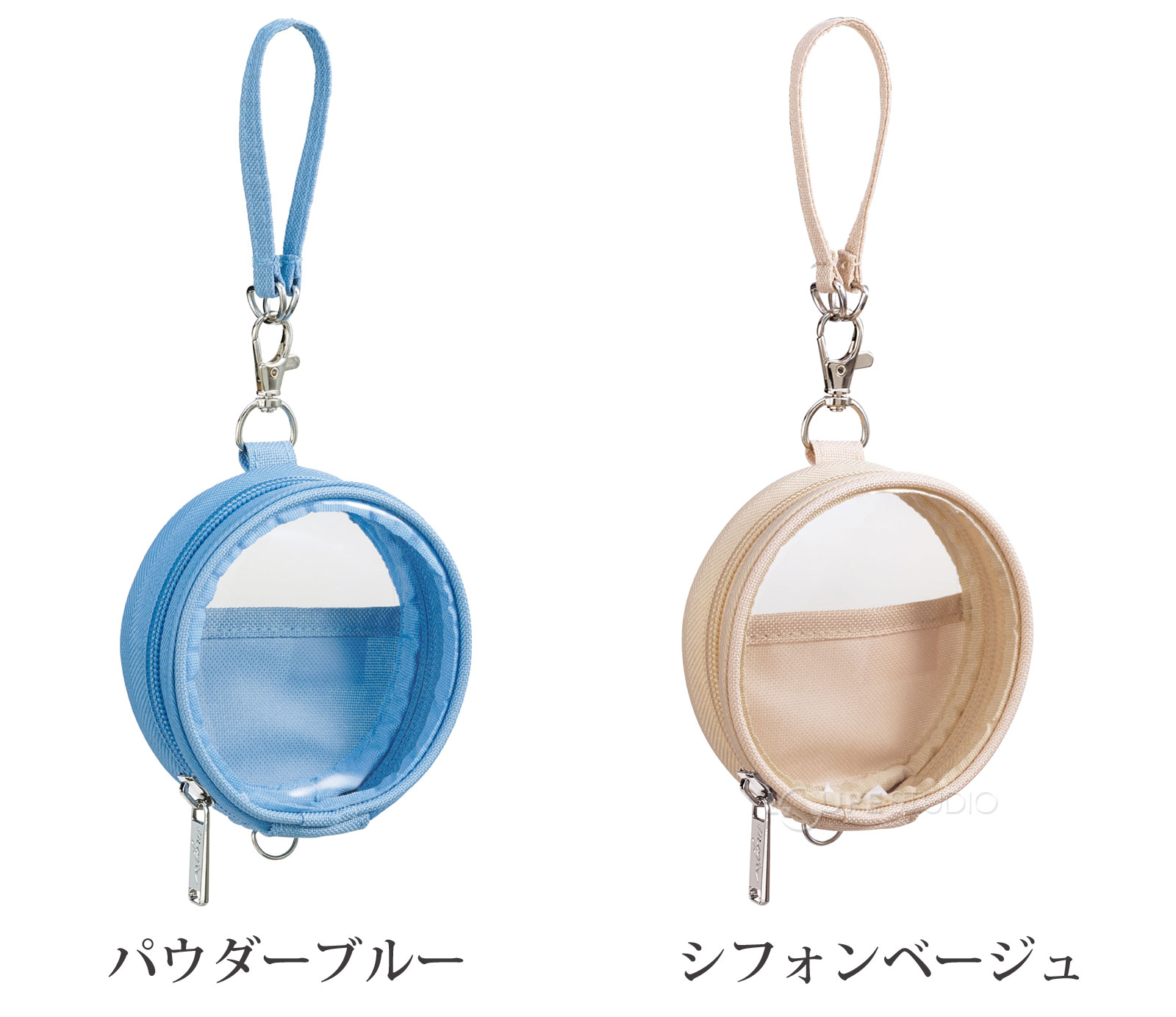 パウダーブルー&シフォンベージュ 