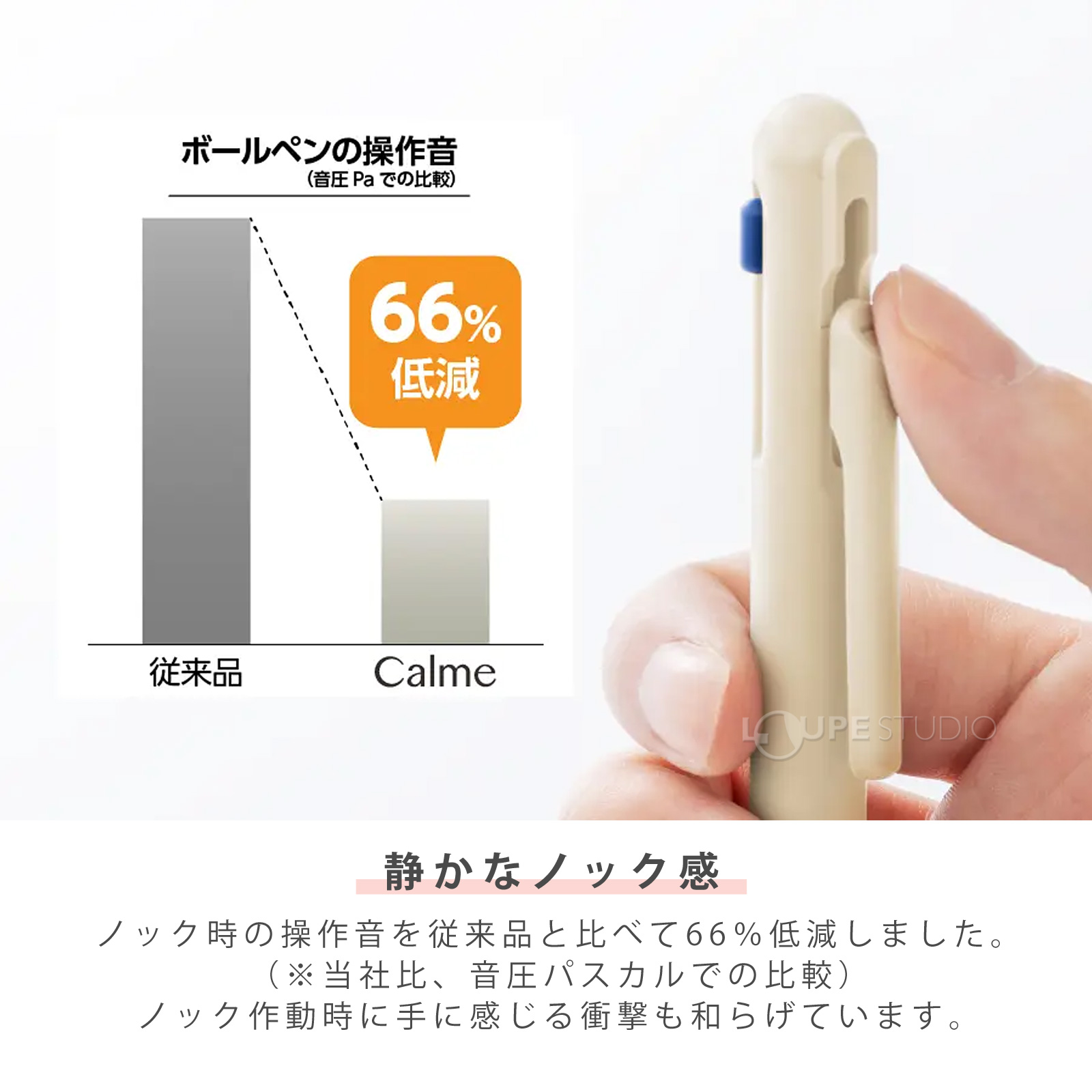 静かなノック感