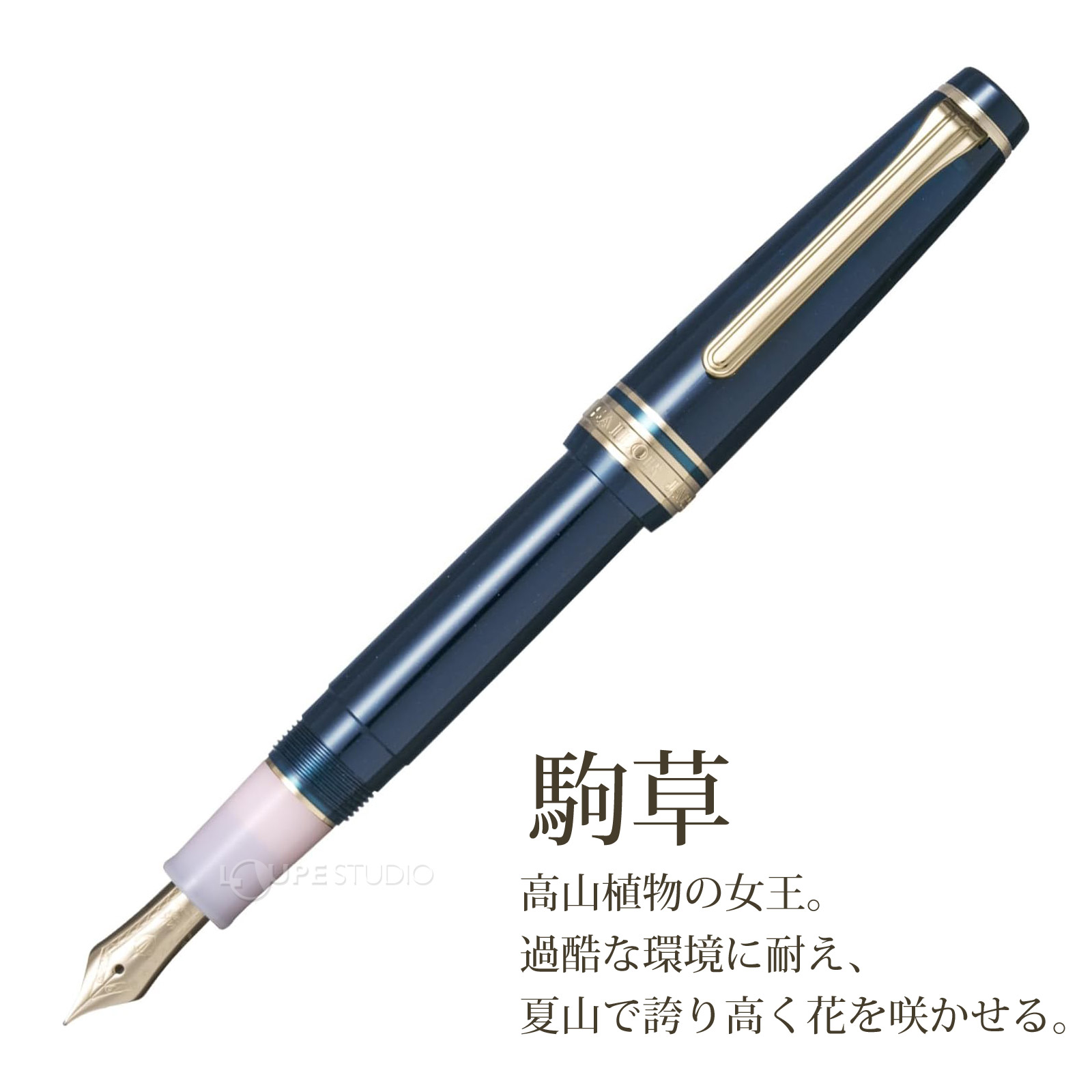 万年筆 プレゼント 高級 ペン 21金 SHIKIORI ―四季織― 山水 中細