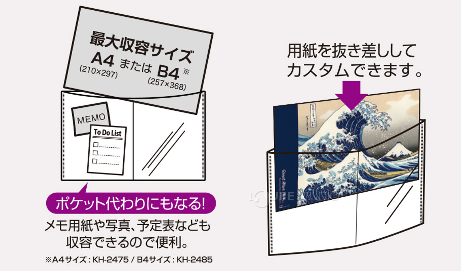 最大収容サイズ