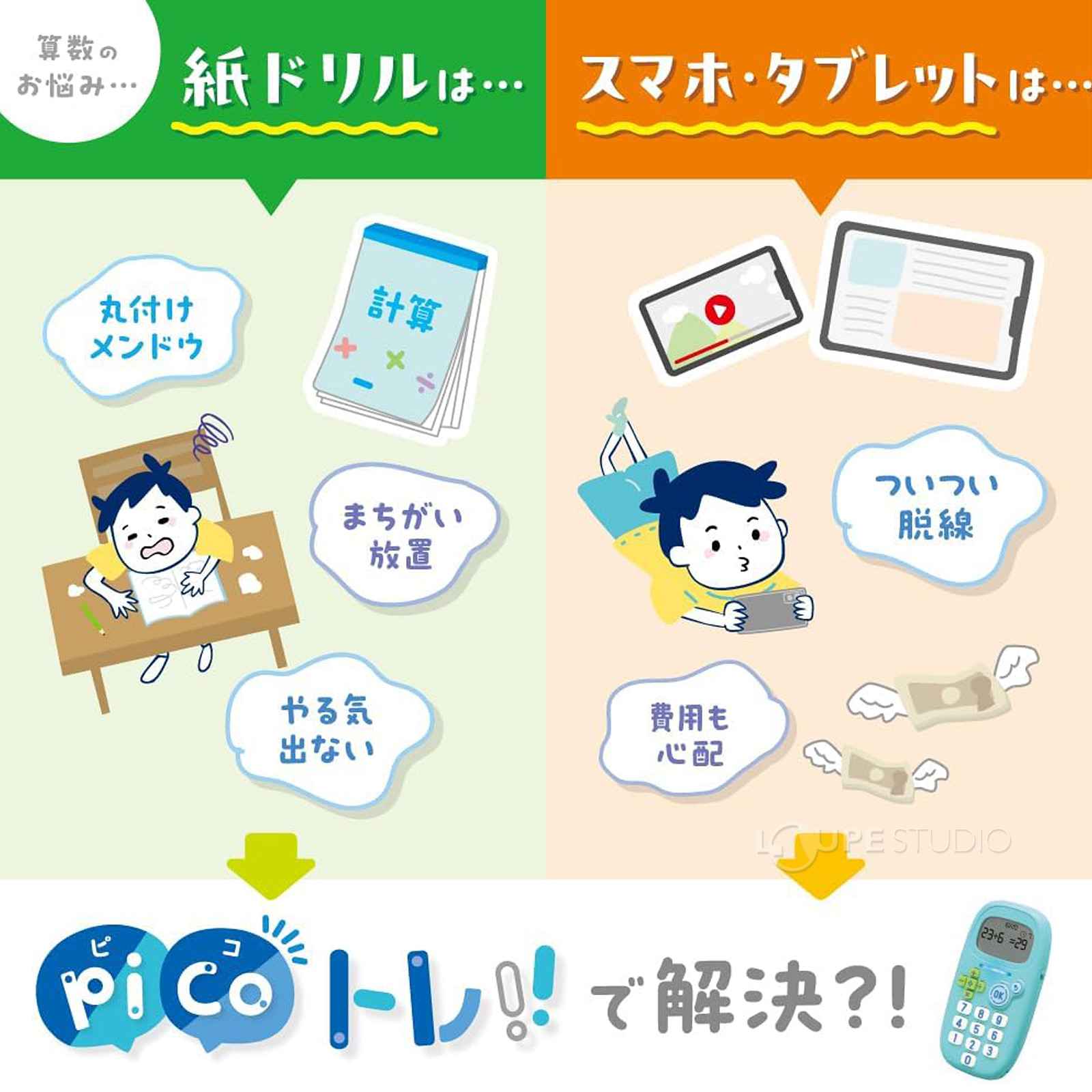 算数の悩み 