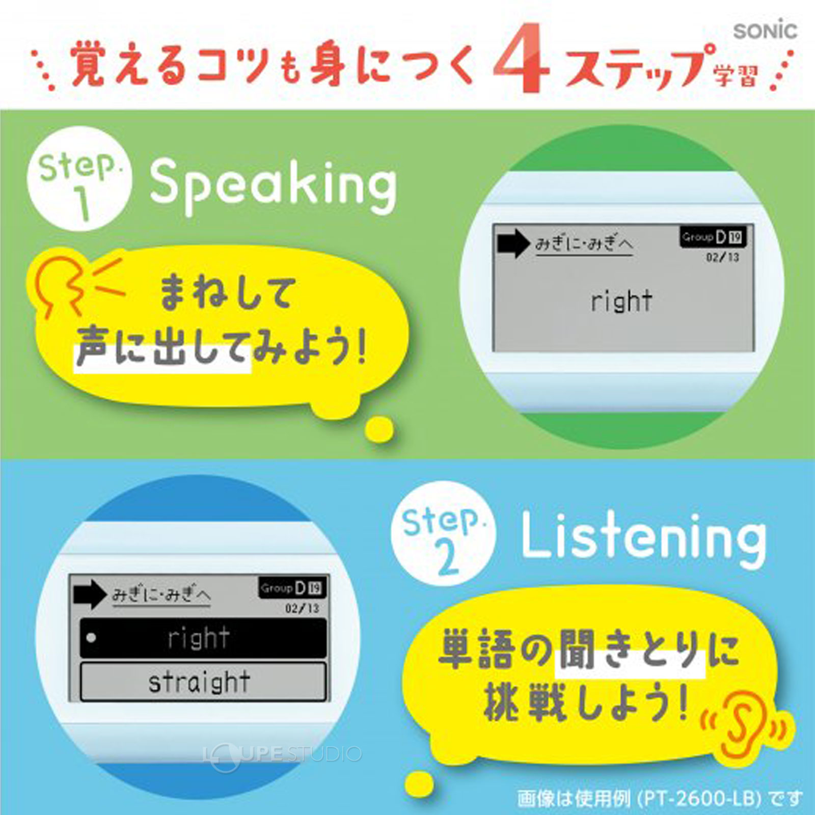 覚えるコツも身につく4ステップ 