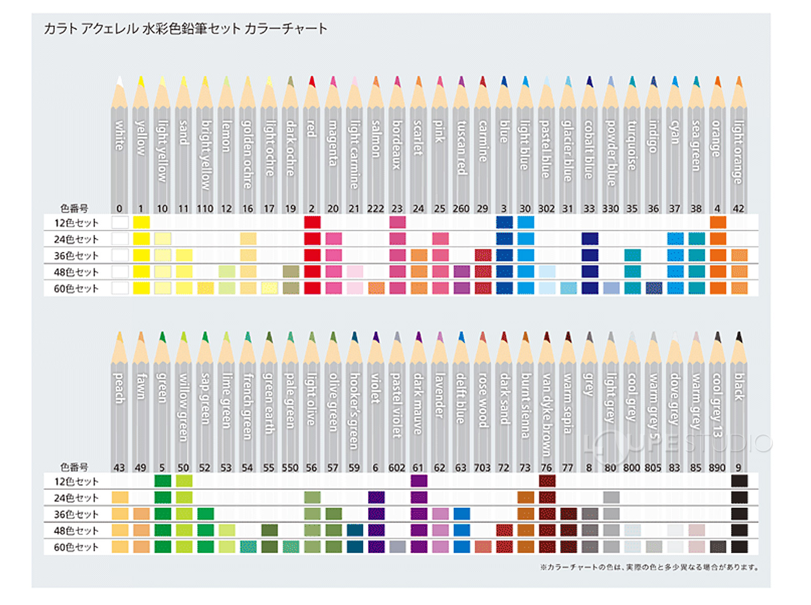 カラーチャート 