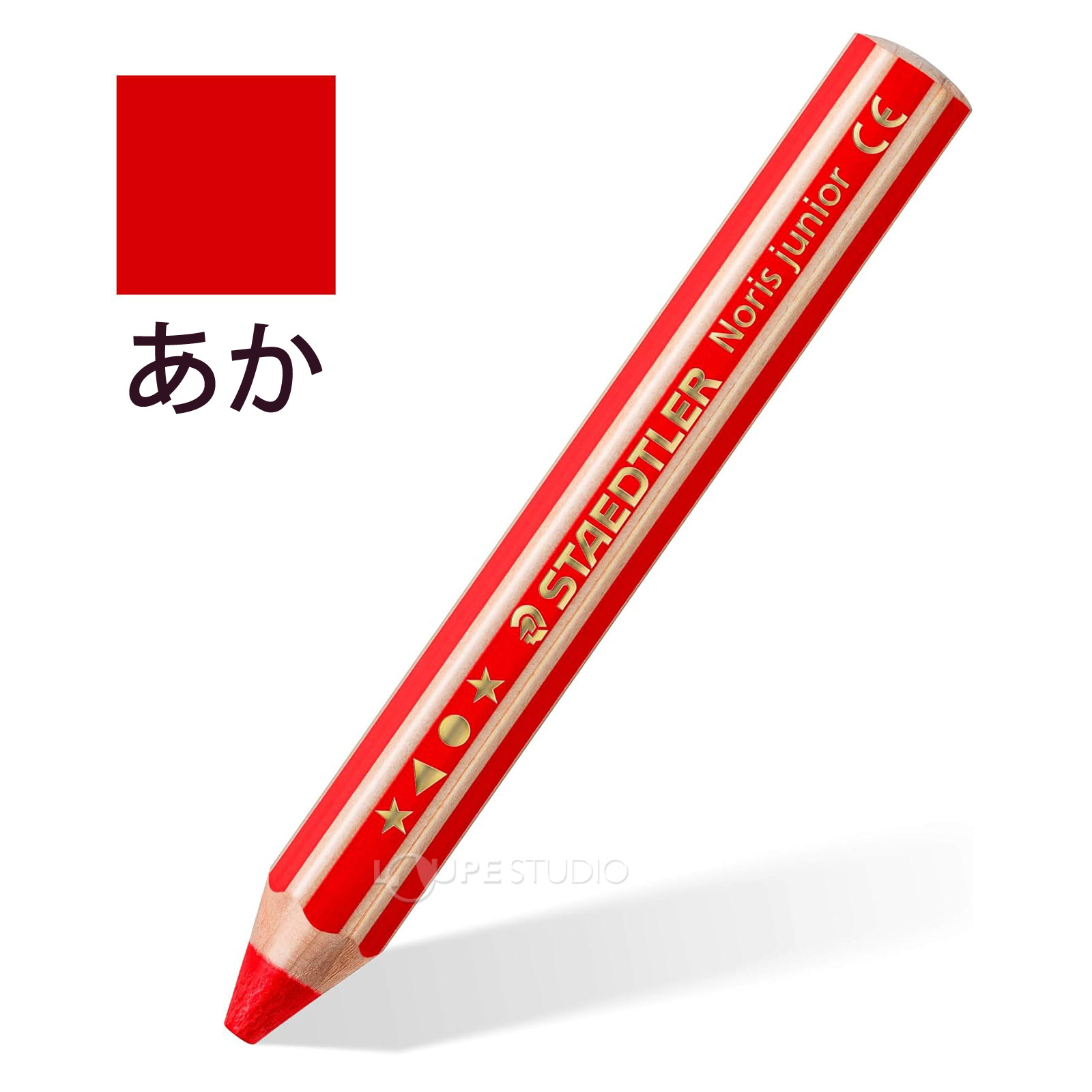 木製の太軸でにぎりやすい 