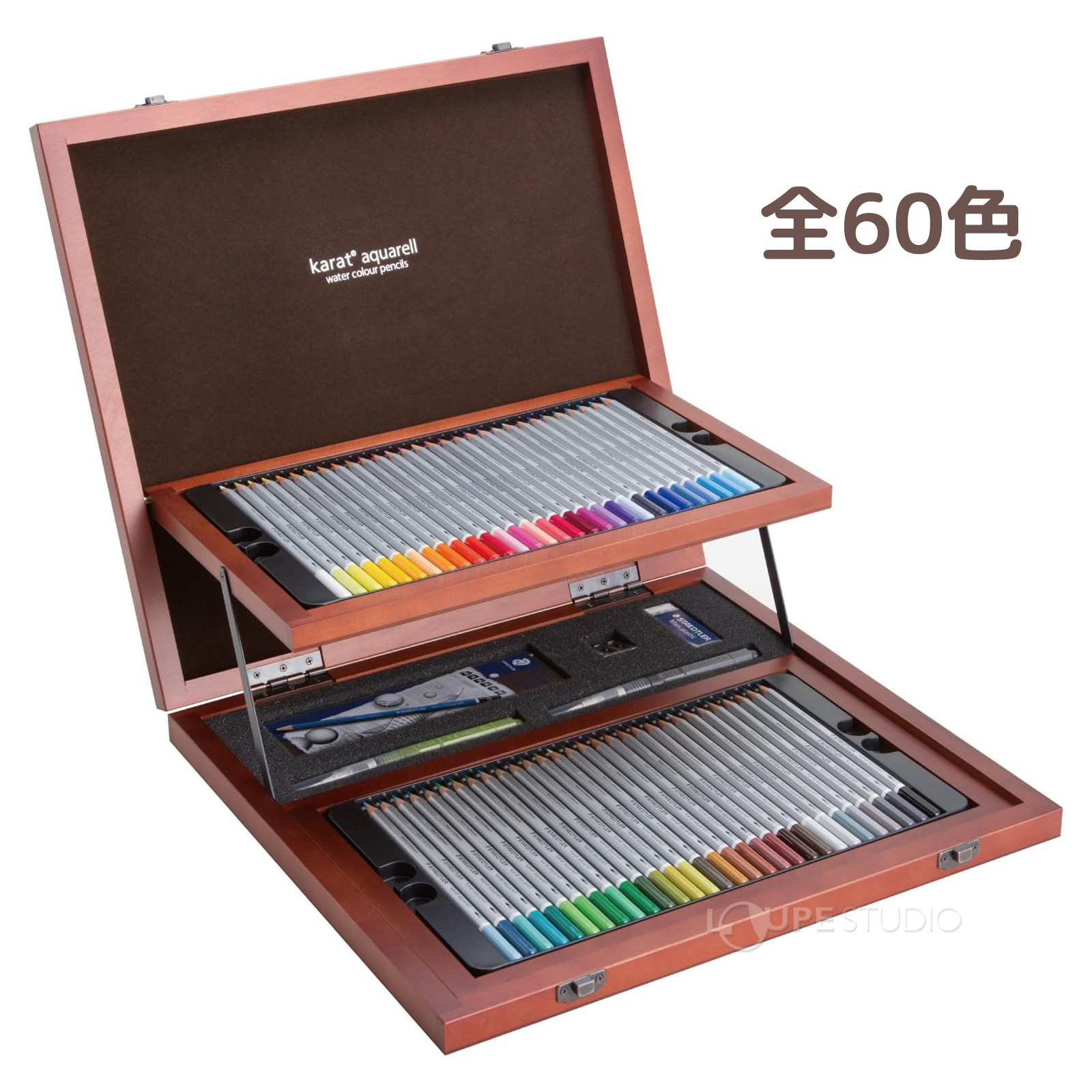 STAEDTLER ステッドラー カラト アクェレル 水彩色鉛筆 60色 ステッドラー (STAEDTLER) カラト アクェレル 水彩色鉛筆