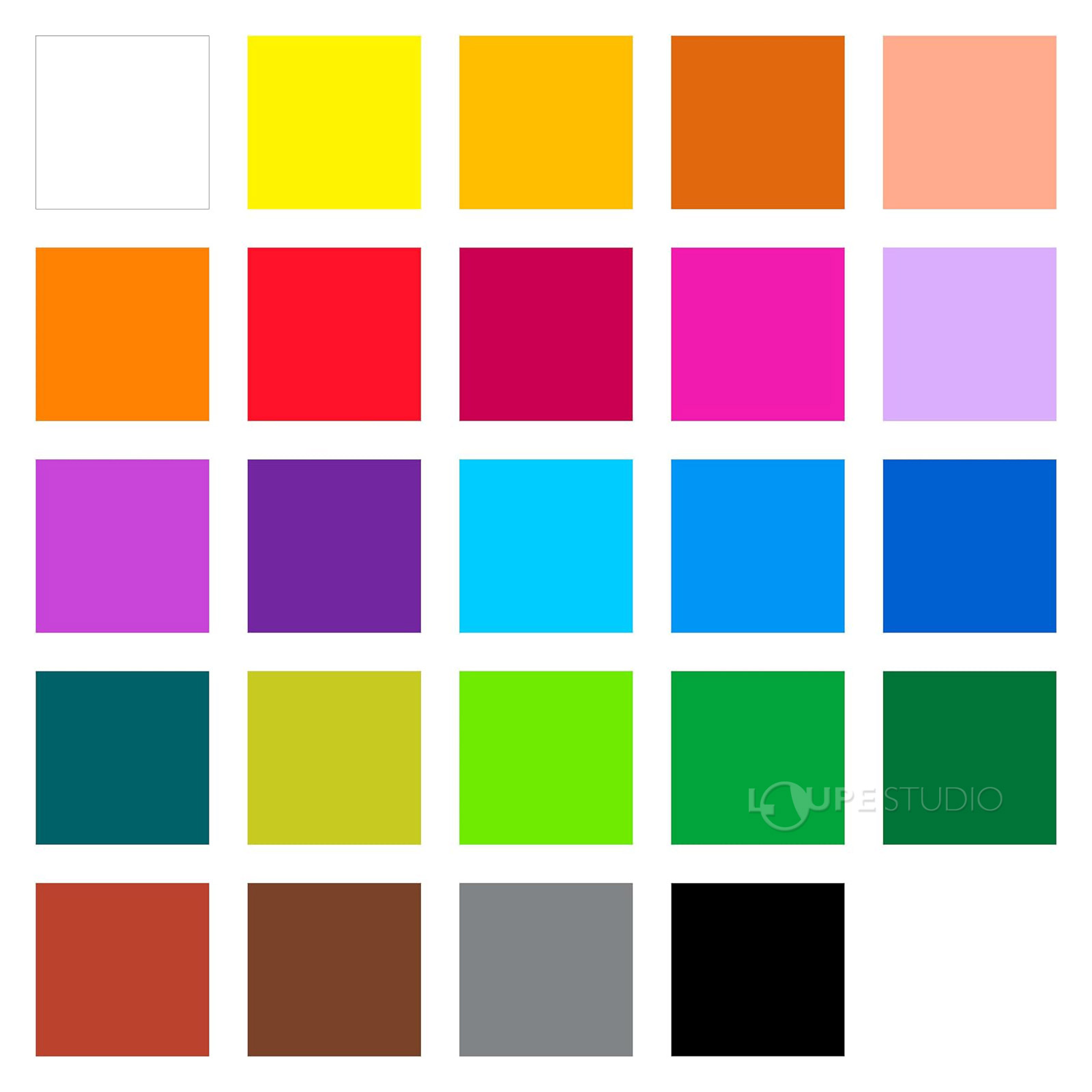 カラーチャート 