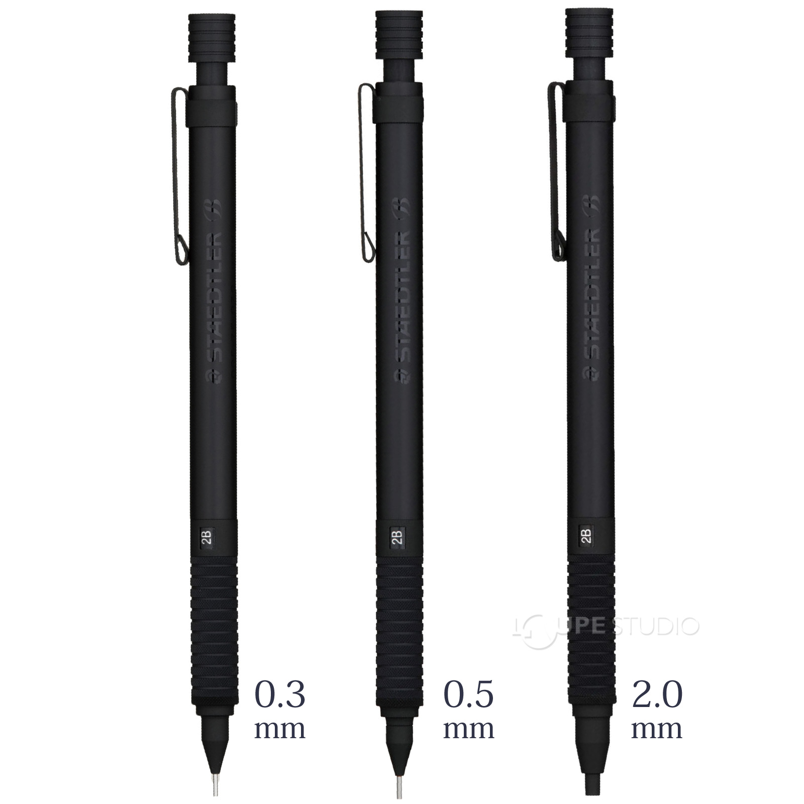 ステッドラー (STAEDTLER) 製図用シャープペンシル オールブラックシャープ 0.3mm/0.5mm/2.0mm メーカー正規品 筆記具 文房  : akh-stl-0180 : ルーペスタジオ - 通販 - Yahoo!ショッピング