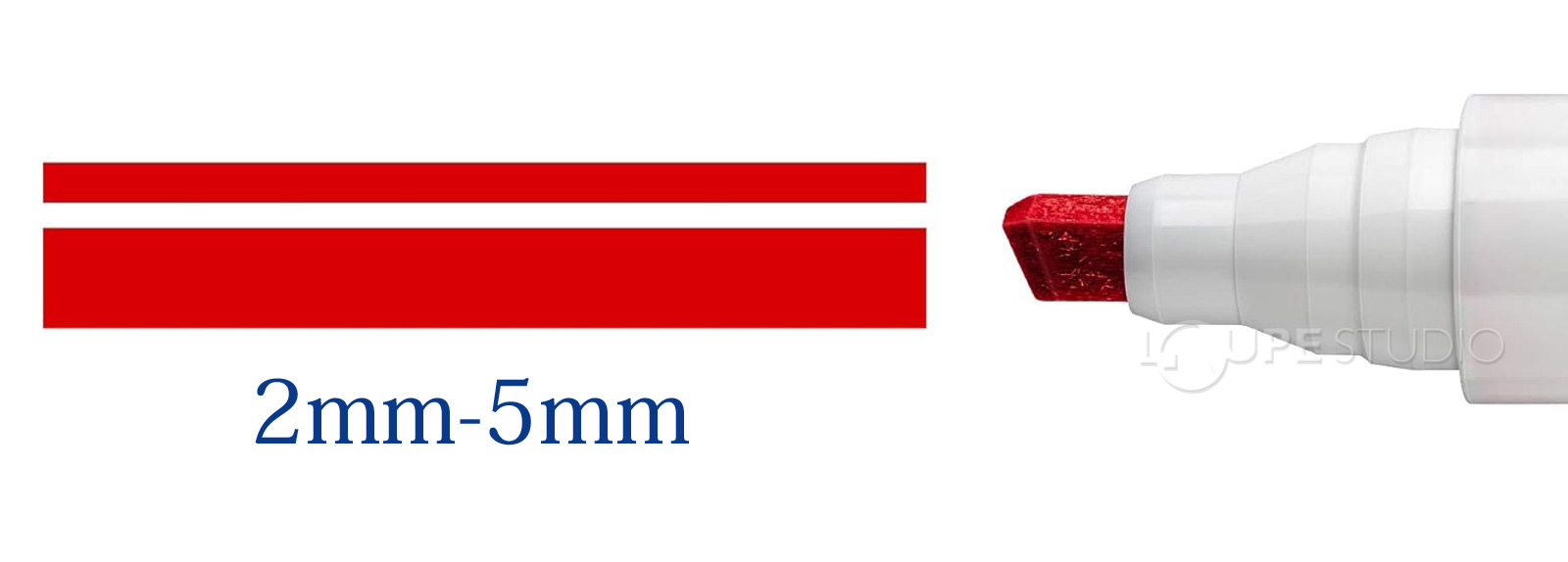 角芯(線幅2～5mm) 