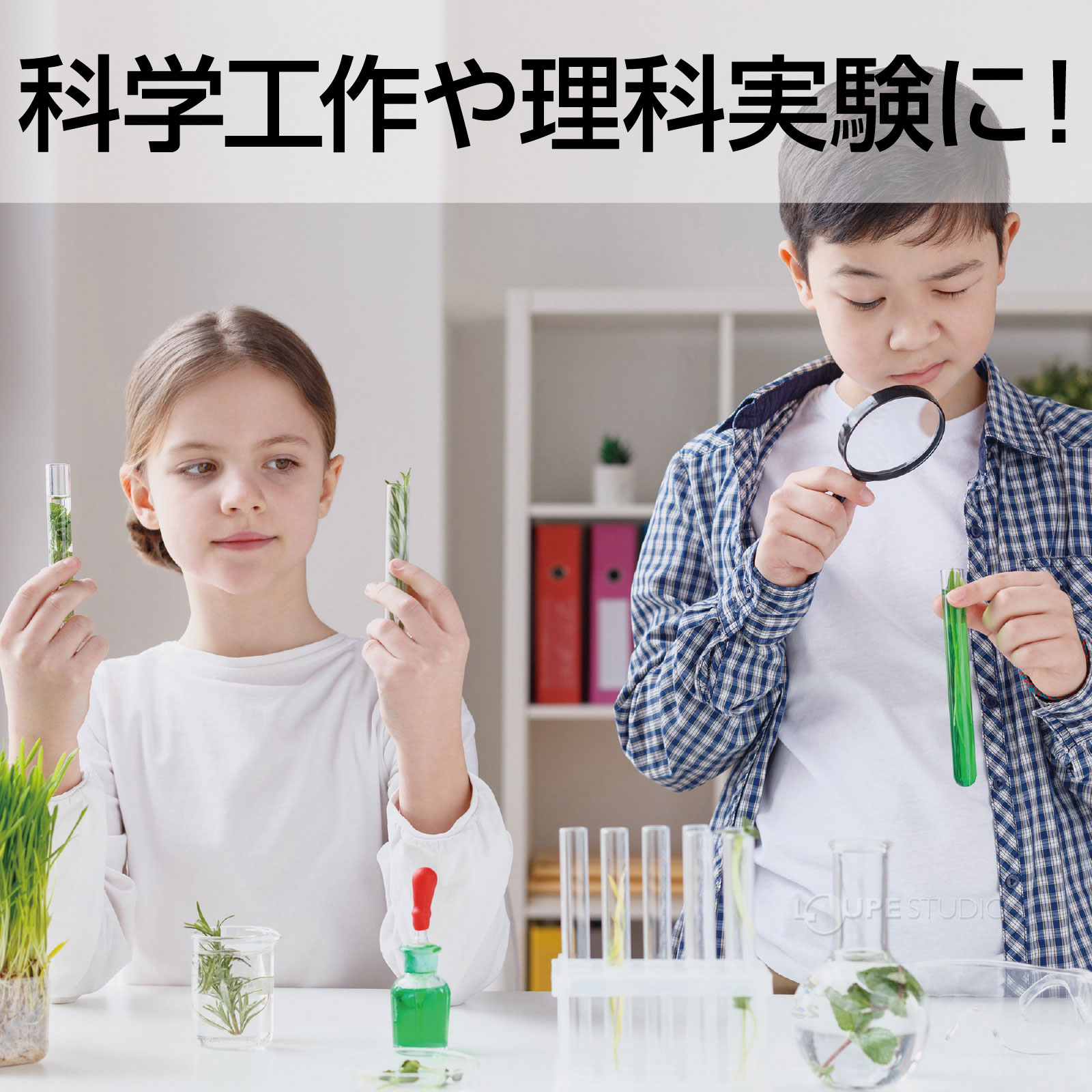 科学工作や理科実験に! 