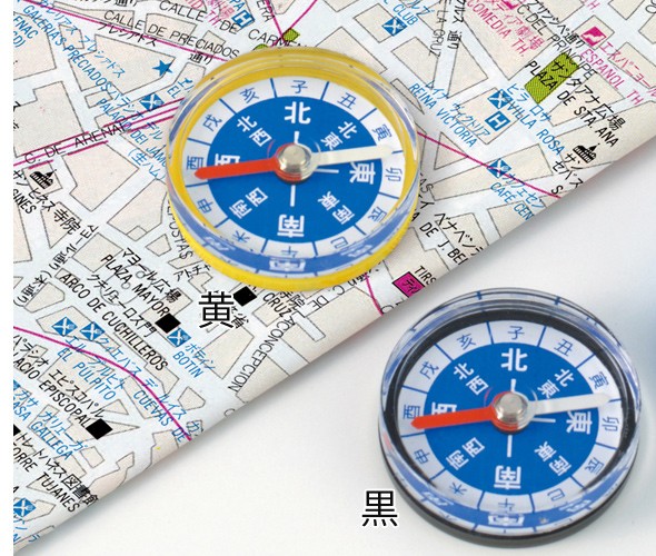 カラフル方位磁石 30φ 