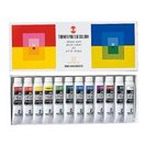 T PC 11ml 12色スクールセット 絵具 絵 美術 学習教材 学校教材 画材 宿題 