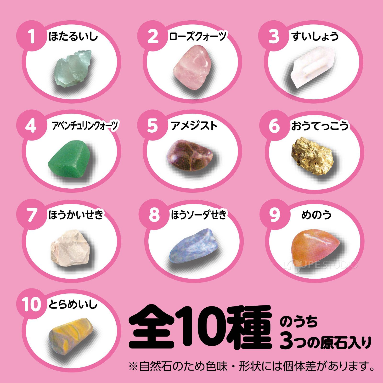 ドキドキ 宝石の原石採掘体験夏休み 自由研究 工作 図工 手作り