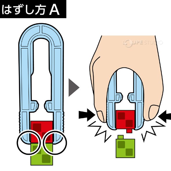 はずし方 