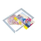 チャック付ポケット 文具 クリア ファイル 収納 整理 学校教材