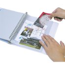 20穴 透明袋[10枚組] 文具 ファイル 収納 整理 事務用品