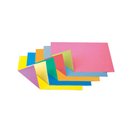 両面パステル工作紙 8切・薄口 紙工作 造形紙 ポスターカラー色 幼児 小学生