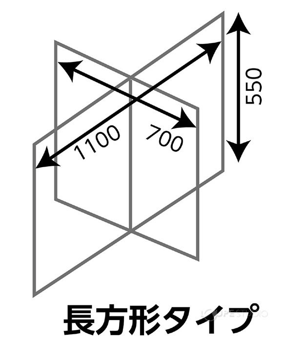 長方形タイプ 