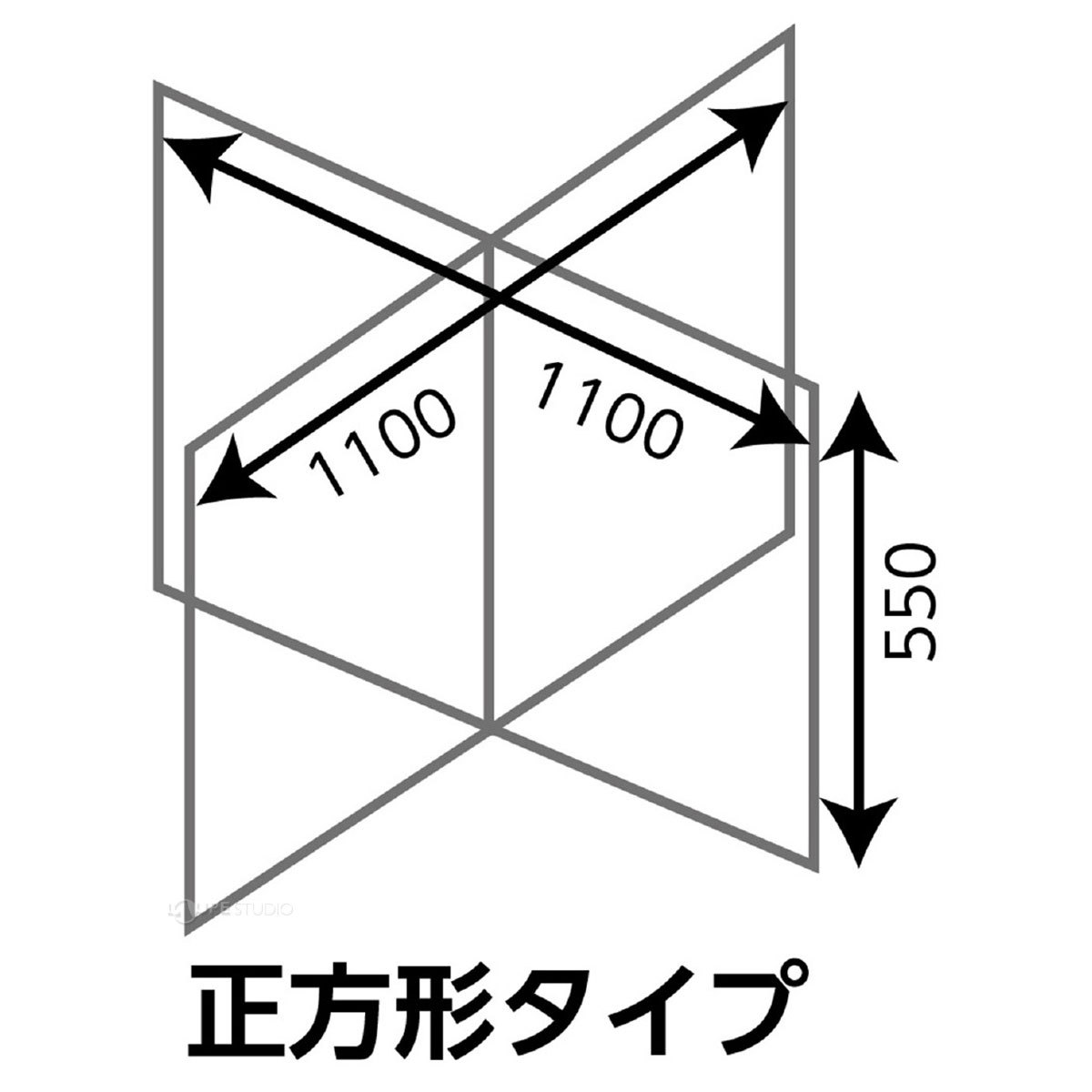 正方形タイプ 