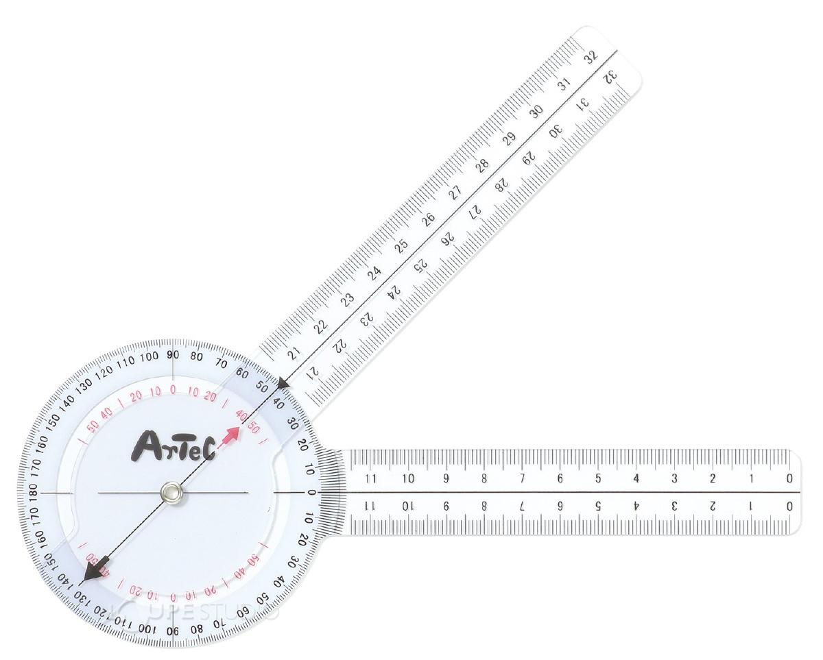角度計 ゴニオメーター 360 定規 さし 角度 測る 測定 分度器 小学生 自由研究 工作 図形 Atc ルーペスタジオ 通販 Yahoo ショッピング