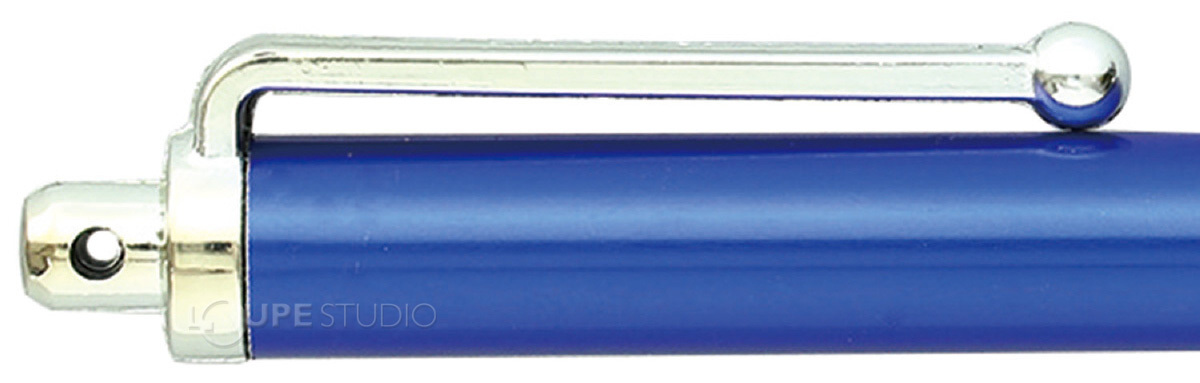 ブルー　タッチペン　導電性繊維タイプ　iPhone android対応　青