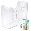 ファイルボックス A4 クリア 透明 ボックス 収納 整理 整頓 幼稚園 小学校 学校 入学 文具 文房具 おどうぐばこ 日本製 A4サイズ