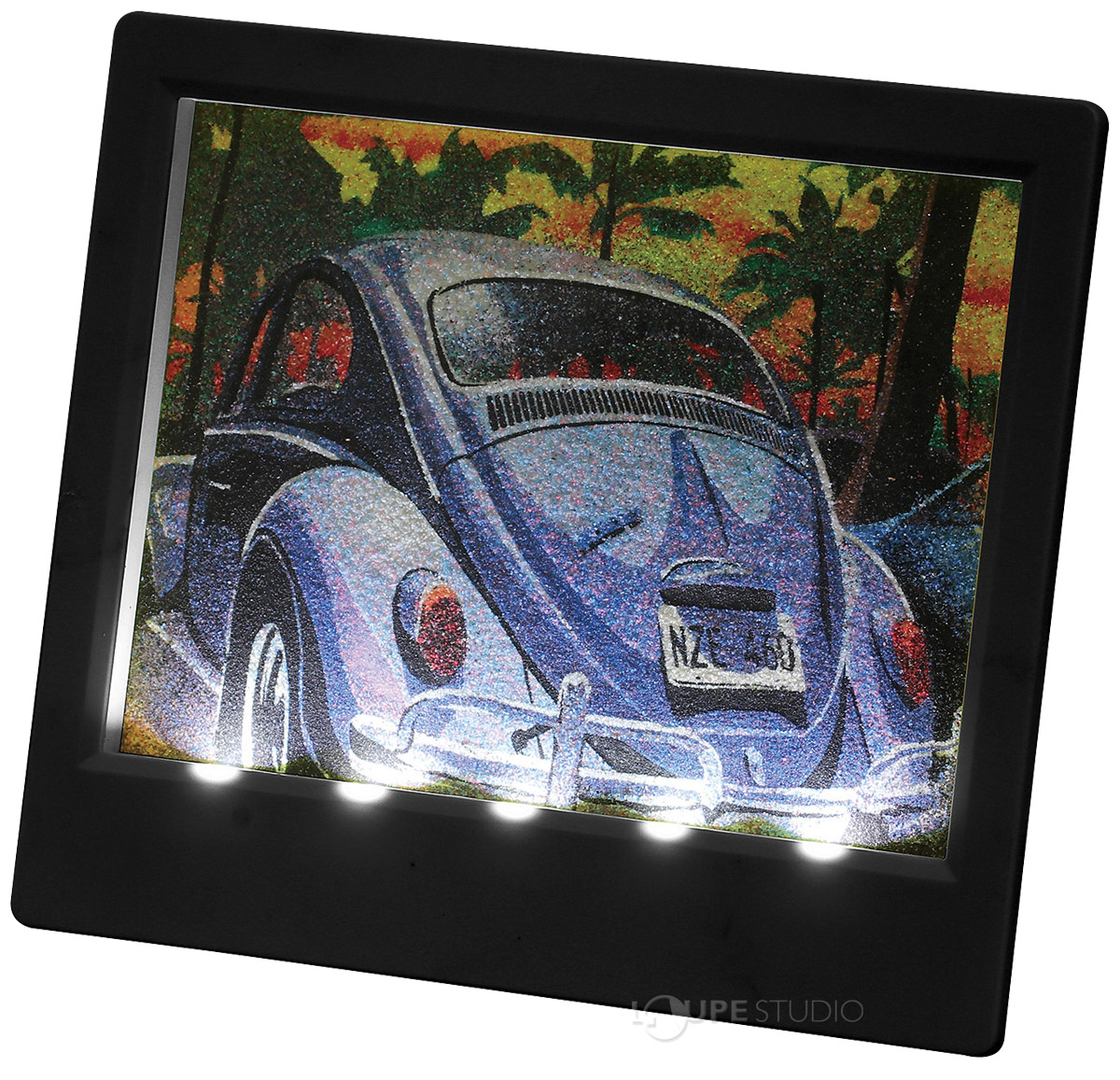 着後レビューで ウッドフレーム ダークブラウン 200×150mm 絵 イラスト 作品 展示 画材 工作 図工 美術 学校教材 