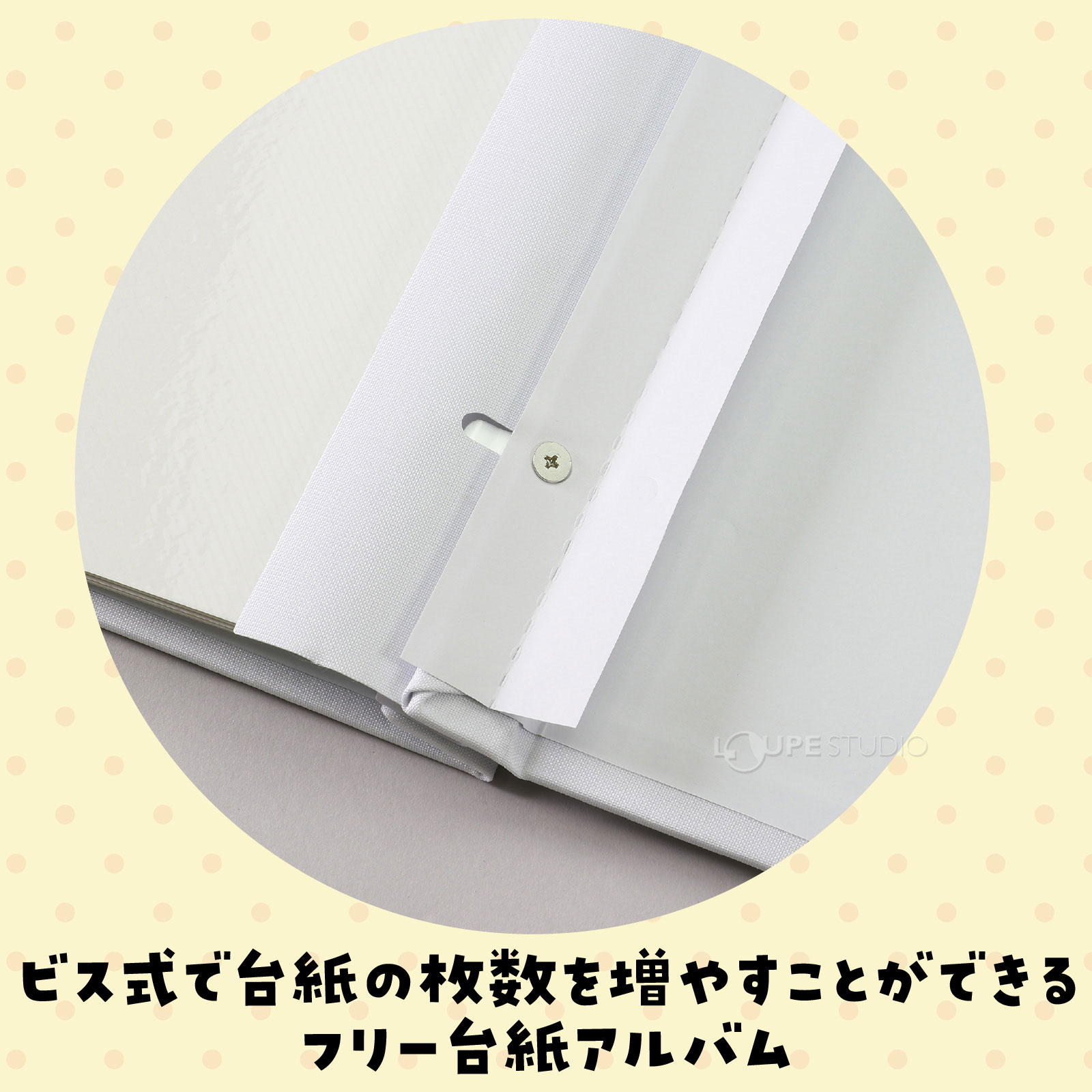 フリー台紙アルバム 