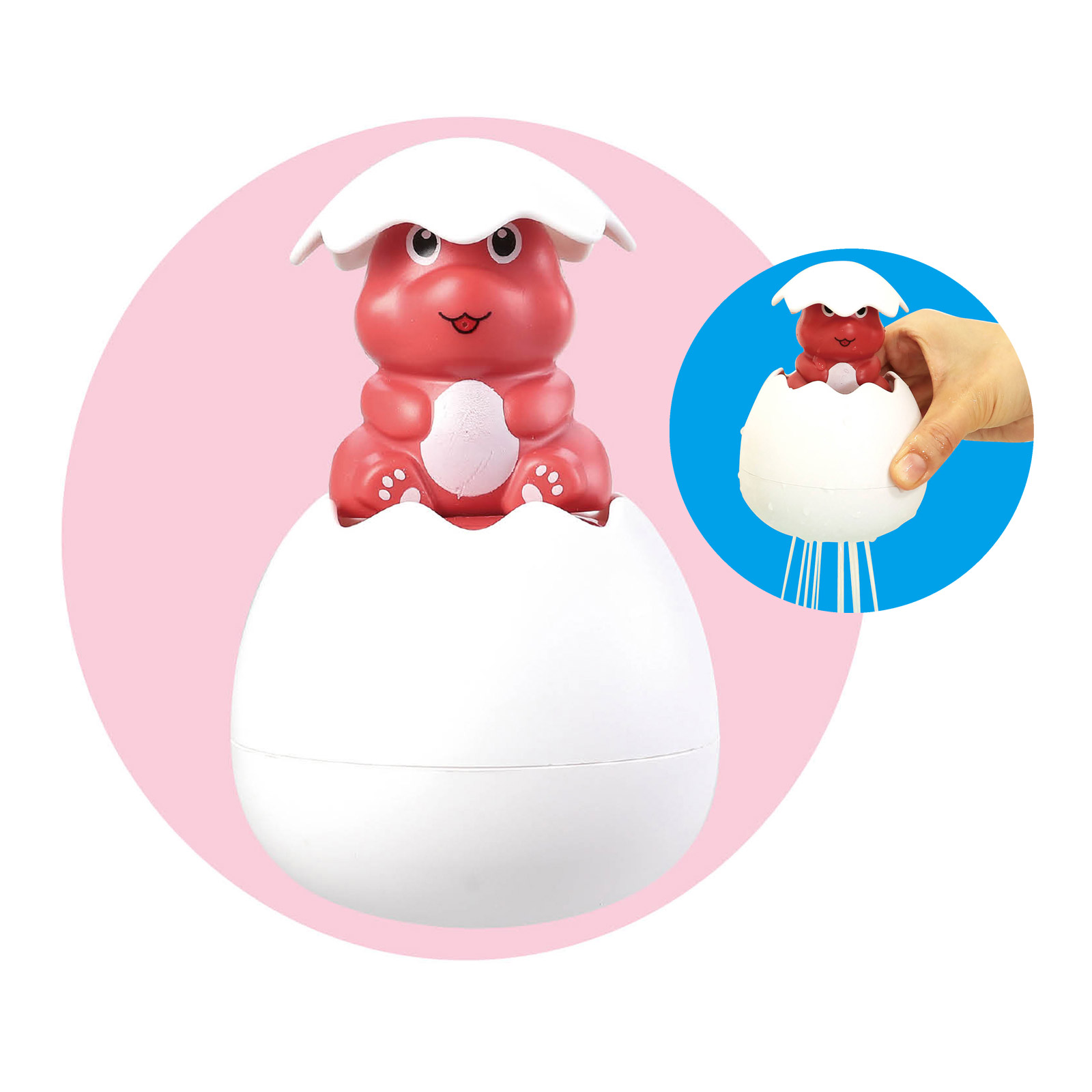 エッグシャワーピストル きょうりゅう 恐竜 男の子 おもちゃ 水遊び お風呂 プール 玩具 噴水 お風呂シャワー ジョーロ 