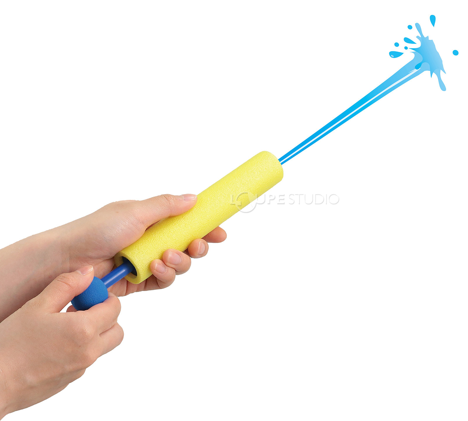 おふろで射的ゲームができる 