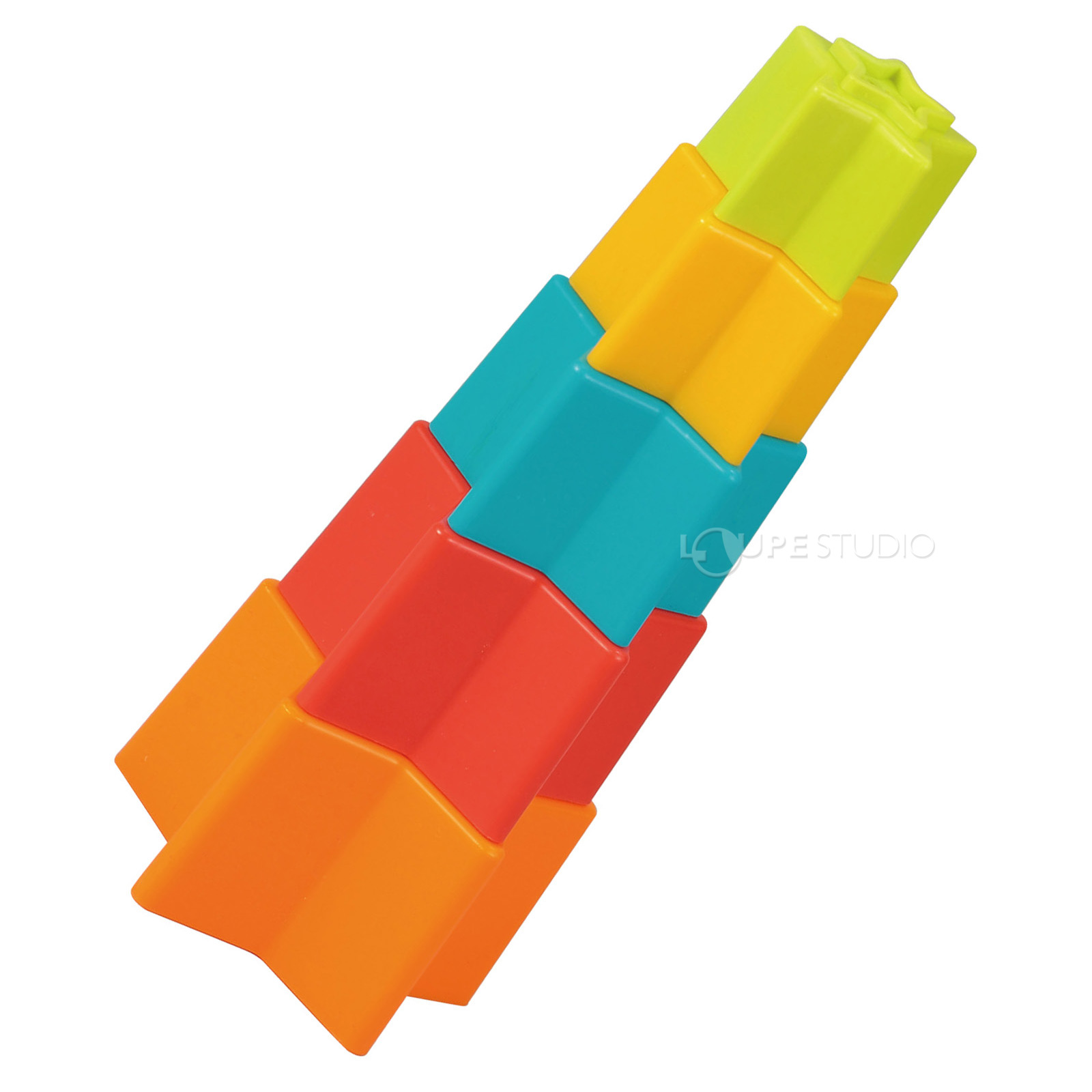 重ねて遊べる星形バケツ! 