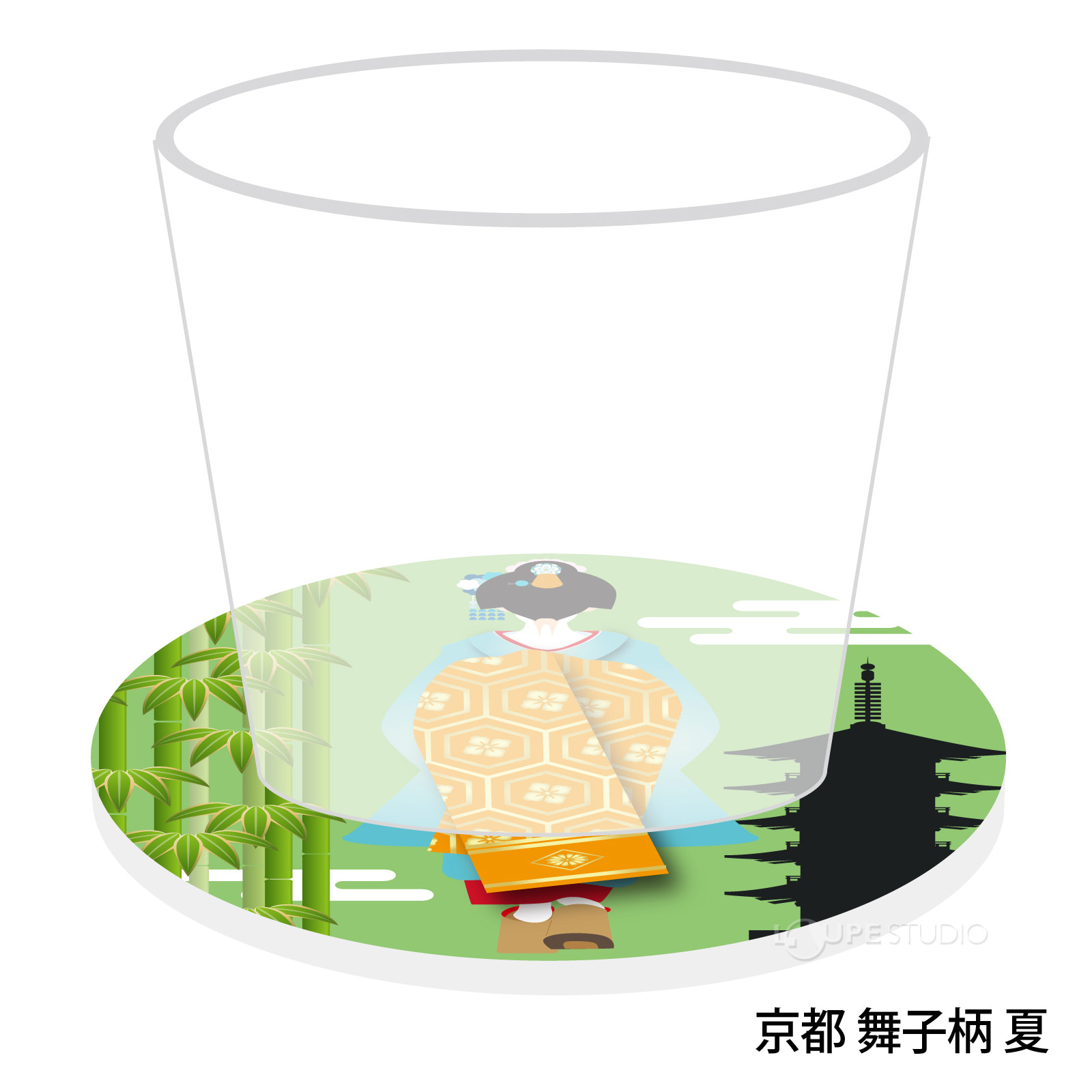 京都 舞子柄 夏 