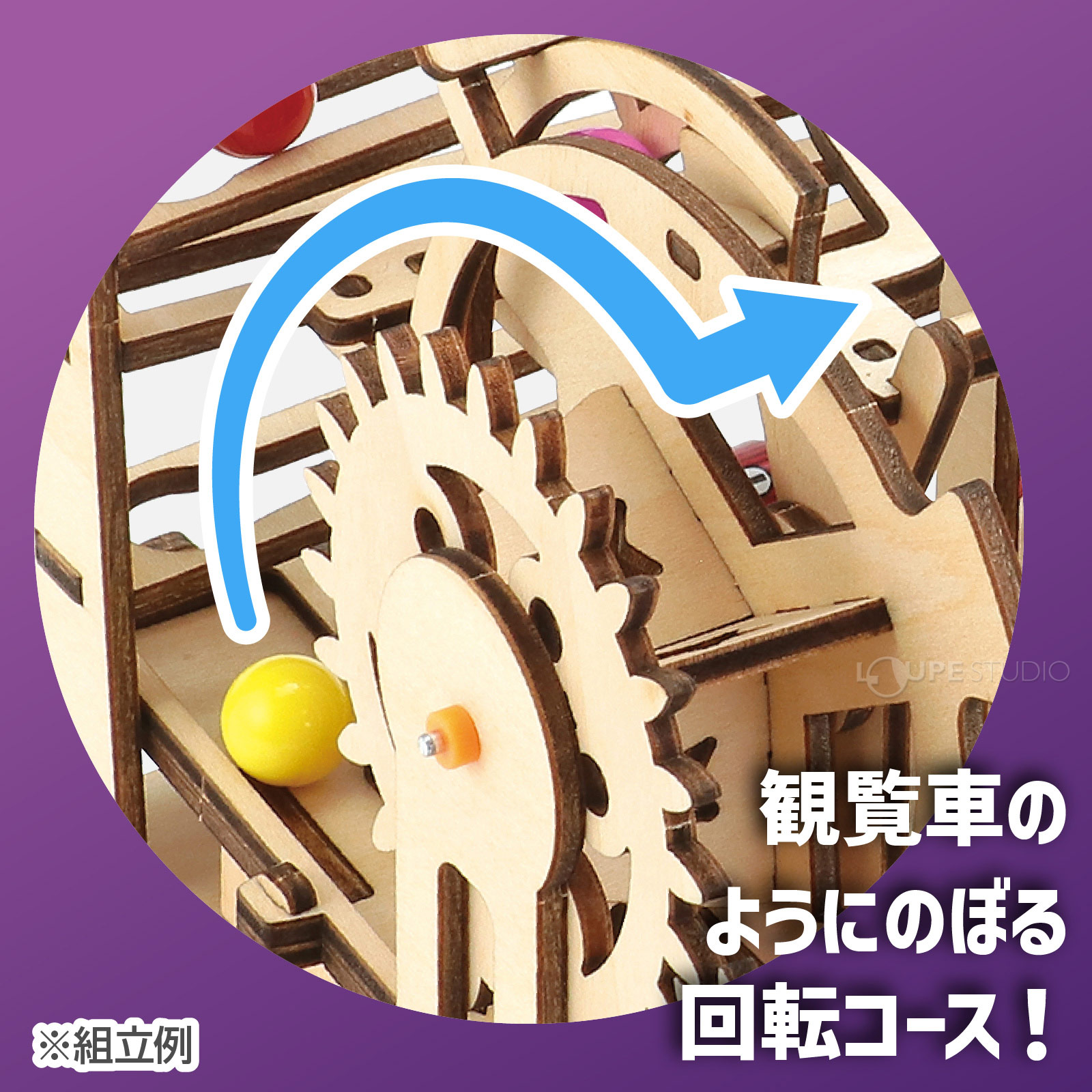 組立例 