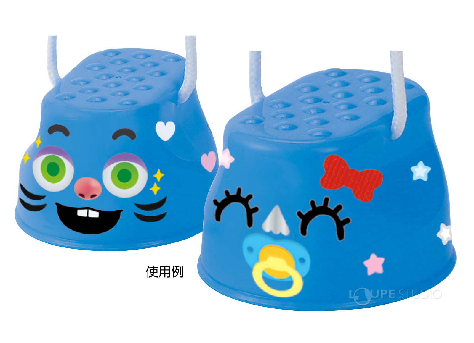 自分だけのおもしろぽっくりをつくろう!
