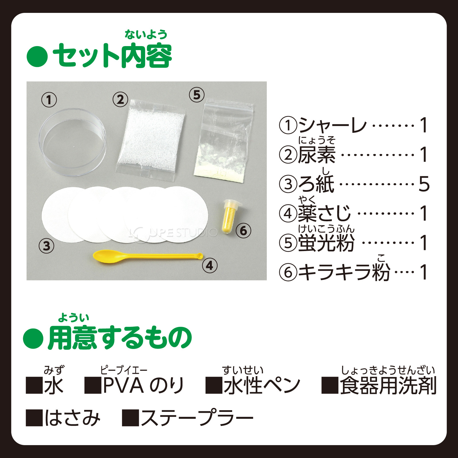 セット内容 